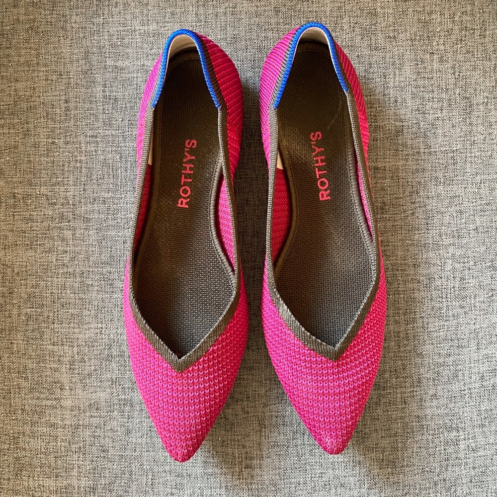 Rothy’s The Point Bright Magenta